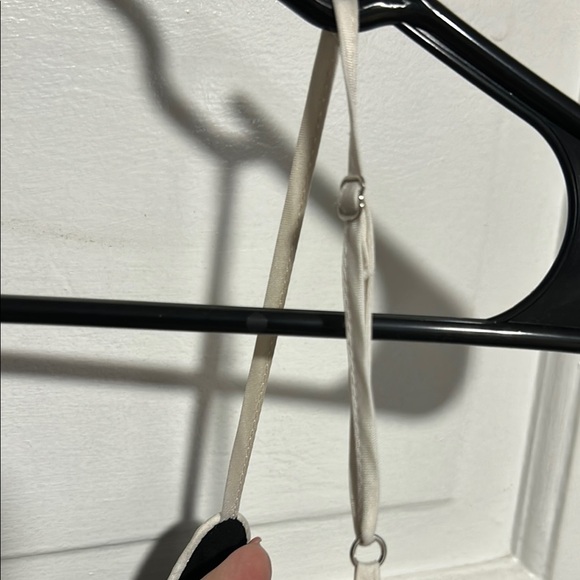 Leith Black and White Jumpsuit with Strappy Details - Picture 5 of 6